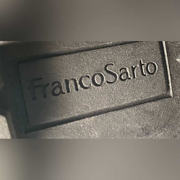 Franco Sarto Chunky Lug Sole Loafers Ivory Patent Women’s 7. - Picture 5 of 6